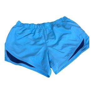 SO Girls' Active Running Short Blue/white Size 16